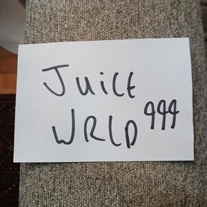 Juice Wrld Autograph